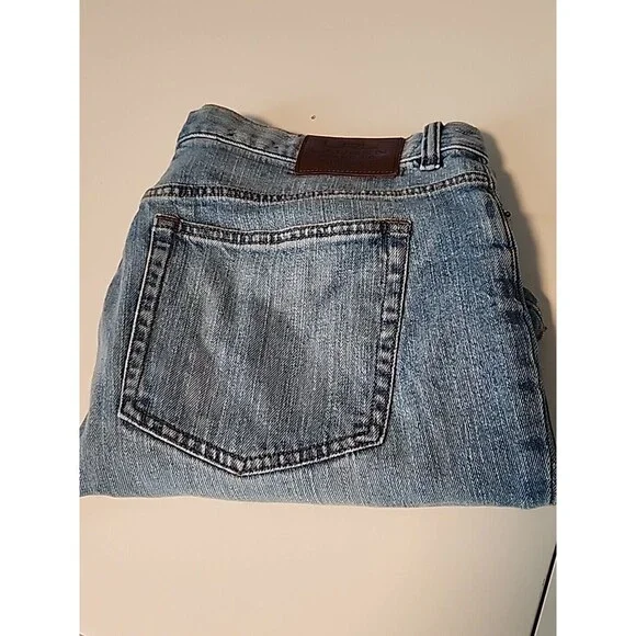 Lauren Jeans Co Cropped Light Wash Denim Womens Capri Size 12 LRL Ralph Lauren - Picture 11 of 11